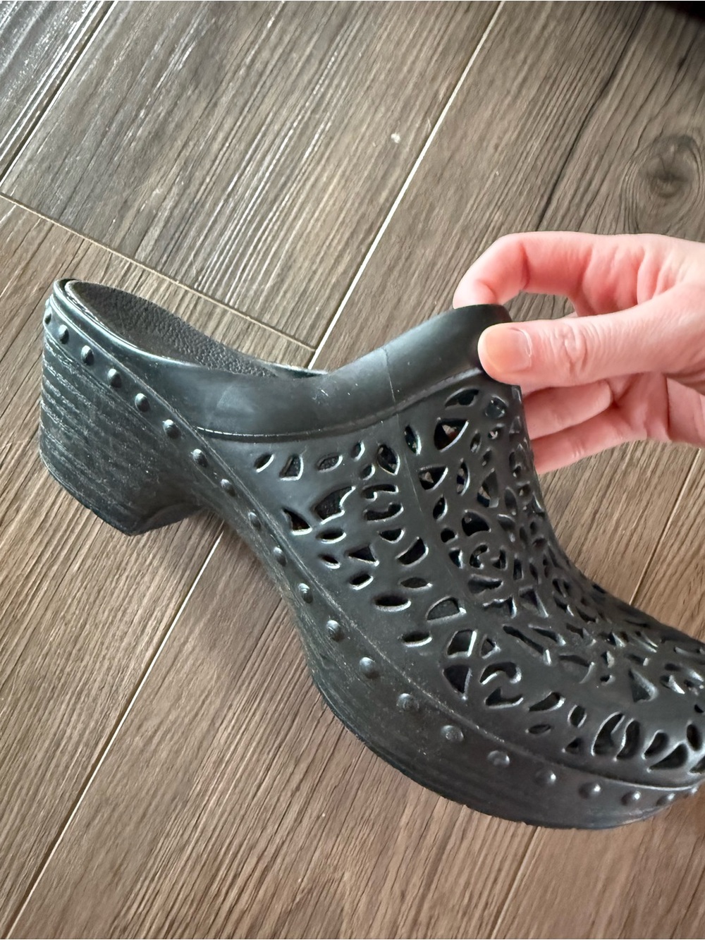 Dansko Synthetic Floral Pippa Clogs Size 38 - Picture 2 of 5